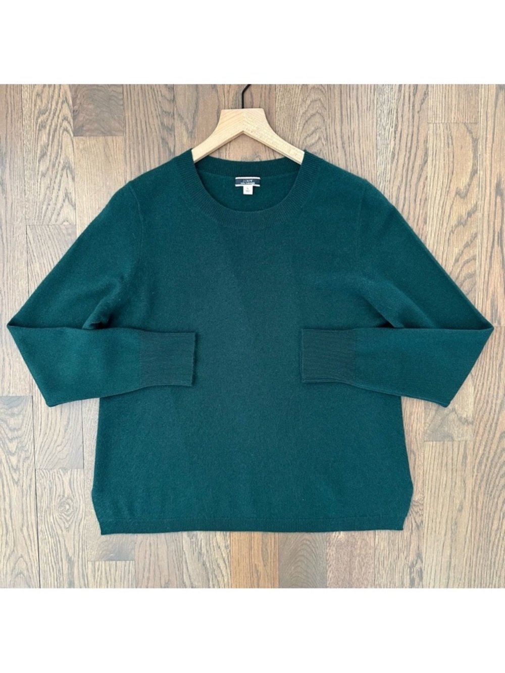 J. Crew Women's Crewneck Sweater in Deep Teal